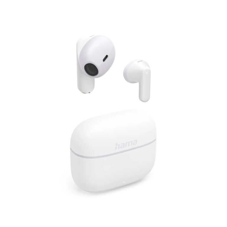 Hama Freedom Light II True Wireless Stereo In-Ear Bluetooth Headset with Built-in Microphone - White