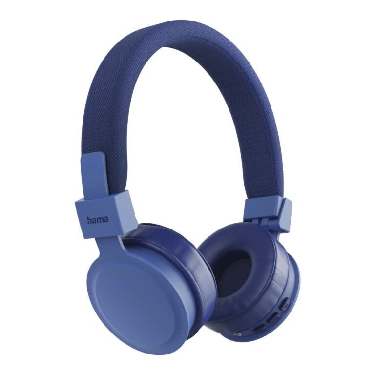 Hama Freedom Lit III Wireless Headset Bluetooth 5.4 USB-C Microphone Blue