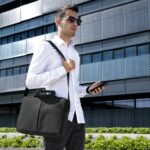 Hama Genua 17.3" Toploader Laptop Bag with Shoulder Strap, Black