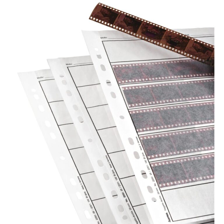 Hama glassine negative sleeves for 35 mm film strips