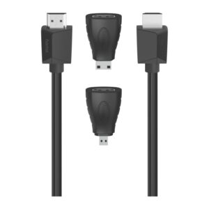 Hama HDMI Cable 1.5m - 4K 4096x2160, ARC, Ethernet, Male to Male, Black