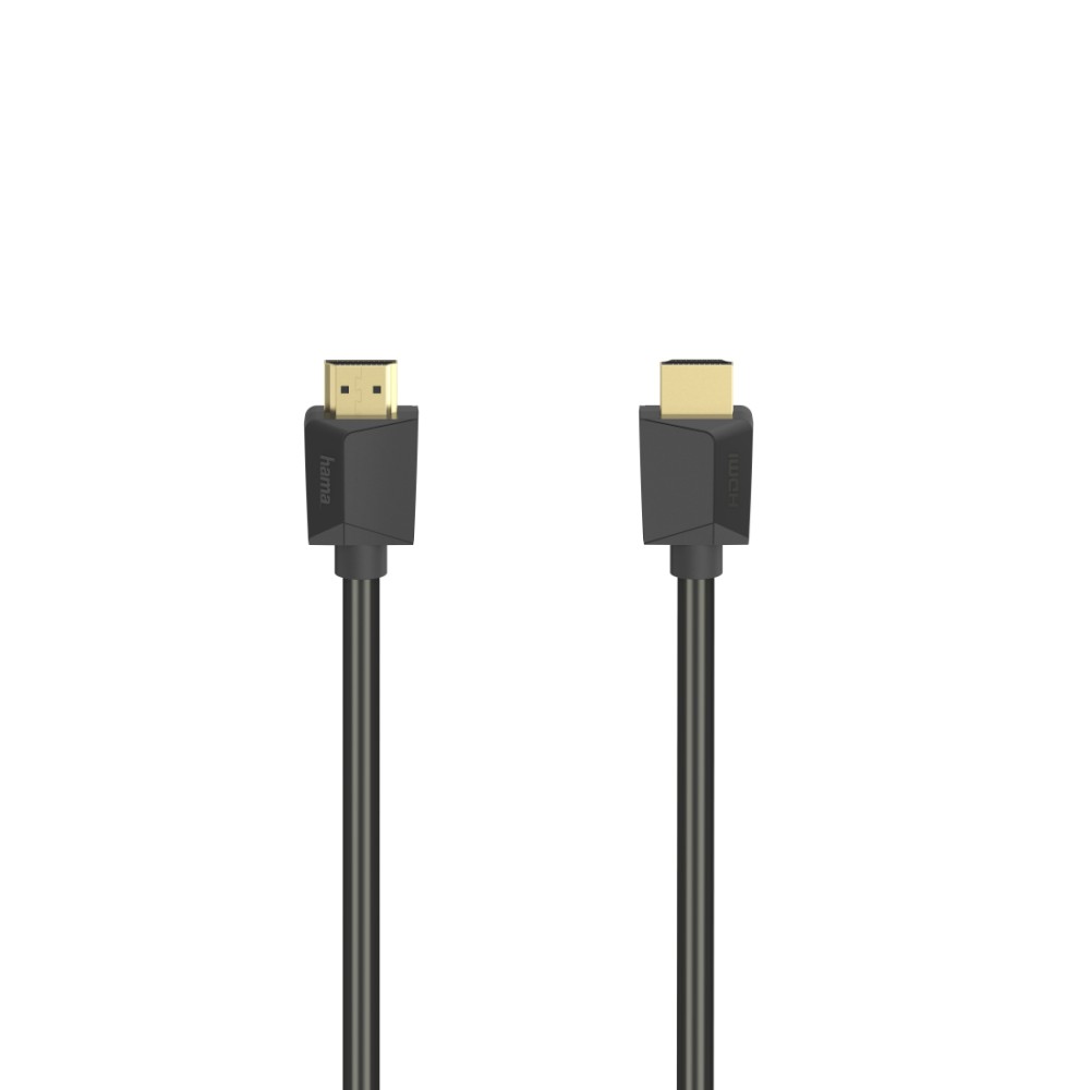 Hama HDMI Cable 1m, HDMI Type A to HDMI Type A, 48 Gbit/s, 120 Hz, Black Hama HDMI Cable 1m, HDMI Type A to HDMI Type A, 48 Gbit/s, 120 Hz, Black