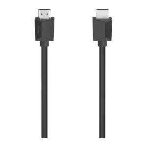 Hama HDMI Cable 3m HDMI Type A Male to Male 4K 18Gbps HDR ARC Ethernet Black