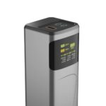 Hama High Power 24000 mAh Li-Ion Power Bank with 200W Output, Power Delivery 3.0, Quick Charge 3.0 & TFT Display - Grey