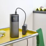 Hama High Power 24000 mAh Li-Ion Power Bank with 200W Output, Power Delivery 3.0, Quick Charge 3.0 & TFT Display - Grey