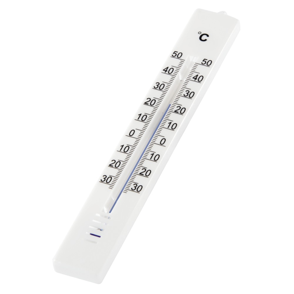 Hama Indoor/Outdoor Analogue Thermometer, Liquid Environment, -30 - 50 °C, White Hama Indoor/Outdoor Analogue Thermometer, Liquid Environment, -30 - 50 °C, White