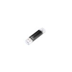 Hama Laeta Twin USB Flash Drive 128GB, USB 3.2 Gen 1, USB-A / Micro-USB, Black