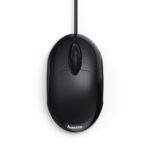 Hama MC-100 Optical Mouse for PC/Laptop, Right-Hand, USB Type-A, 1000 DPI, Black