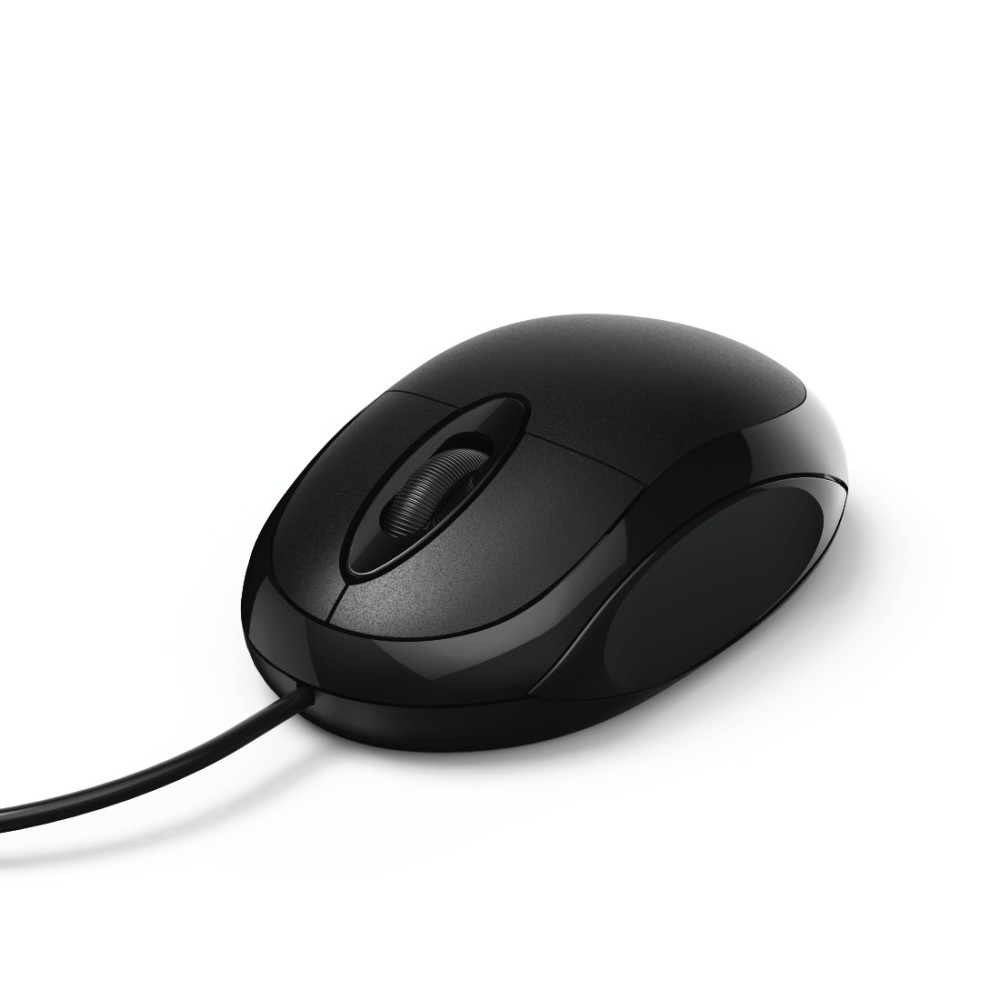 Hama MC-100 Optical Mouse for PC/Laptop, Right-Hand, USB Type-A, 1000 DPI, Black Hama MC-100 Optical Mouse for PC/Laptop, Right-Hand, USB Type-A, 1000 DPI, Black