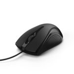 Hama MC-200 Optical Mouse for Office, Right-Hand, 1000 DPI, USB Type-A, Black