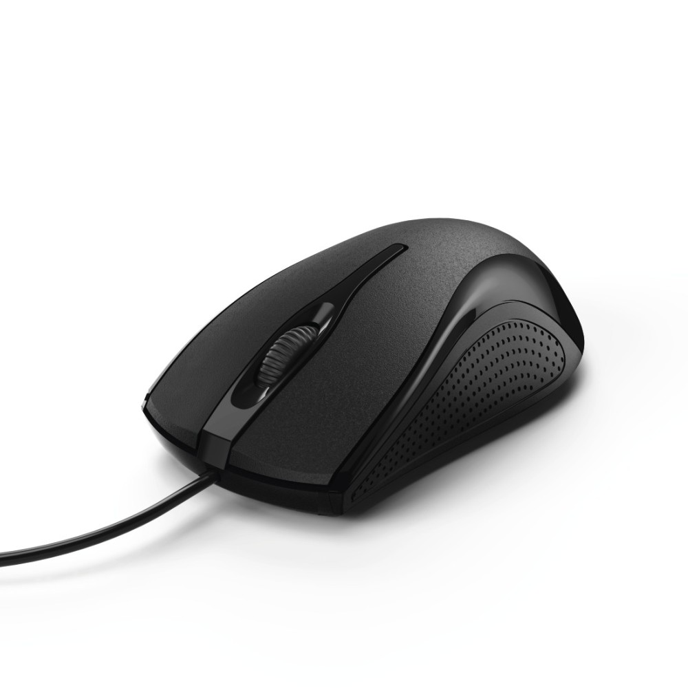 Hama MC-200 Optical Mouse for Office, Right-Hand, 1000 DPI, USB Type-A, Black Hama MC-200 Optical Mouse for Office, Right-Hand, 1000 DPI, USB Type-A, Black