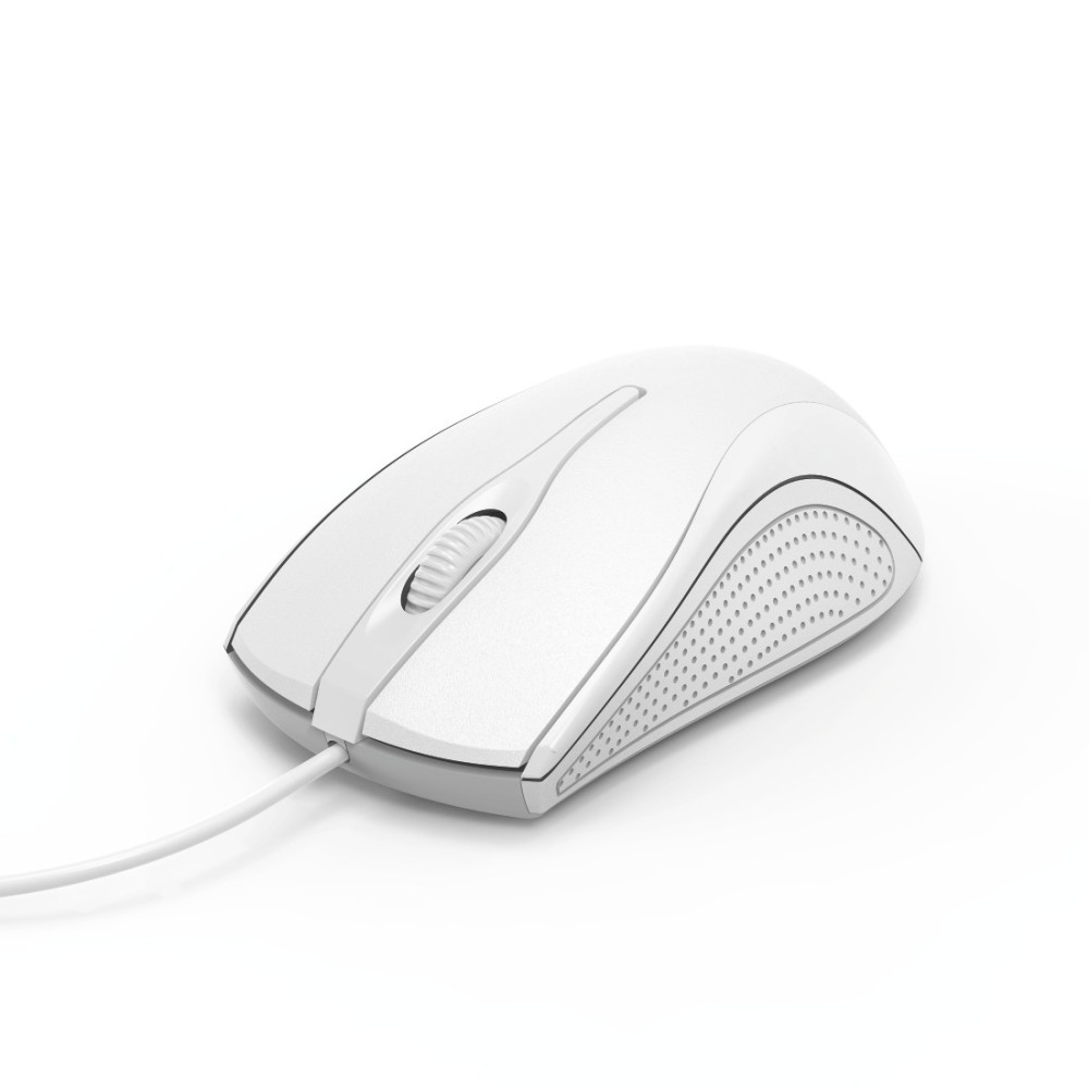 Hama MC-200 Optical Mouse for PC/Laptop, USB Type-A, 1200 DPI, White Hama MC-200 Optical Mouse for PC/Laptop, USB Type-A, 1200 DPI, White