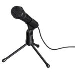 Hama MIC-P35 Allround Unidirectional Microphone with Tripod 2.5m Cable Black