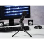 Hama MIC-P35 Allround Unidirectional Microphone with Tripod 2.5m Cable Black