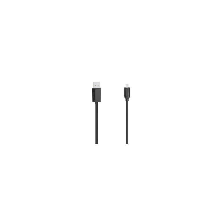 Hama Mini-USB to USB-A Cable, USB 2.0, Mini-B Male to A Male, 1.5m, Black