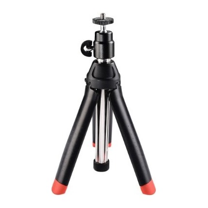 Hama Multi 4in1 Table Tripod for Mobile Phone and Action Camera Aluminium Black 20 to 90 cm
