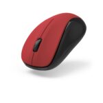 Hama MW-300 V2 Wireless Optical Mouse, 1200 DPI, Ambidextrous, Black/Red