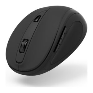 Hama MW-400 V2 RF Wireless Optical Mouse, Right-Hand, 1600 DPI, 6 Buttons, Black