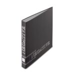 Hama Negative A4 Storage Ring Binder 4 Rings 3.9cm Spine Black