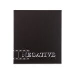 Hama Negative A4 Storage Ring Binder 4 Rings 3.9cm Spine Black