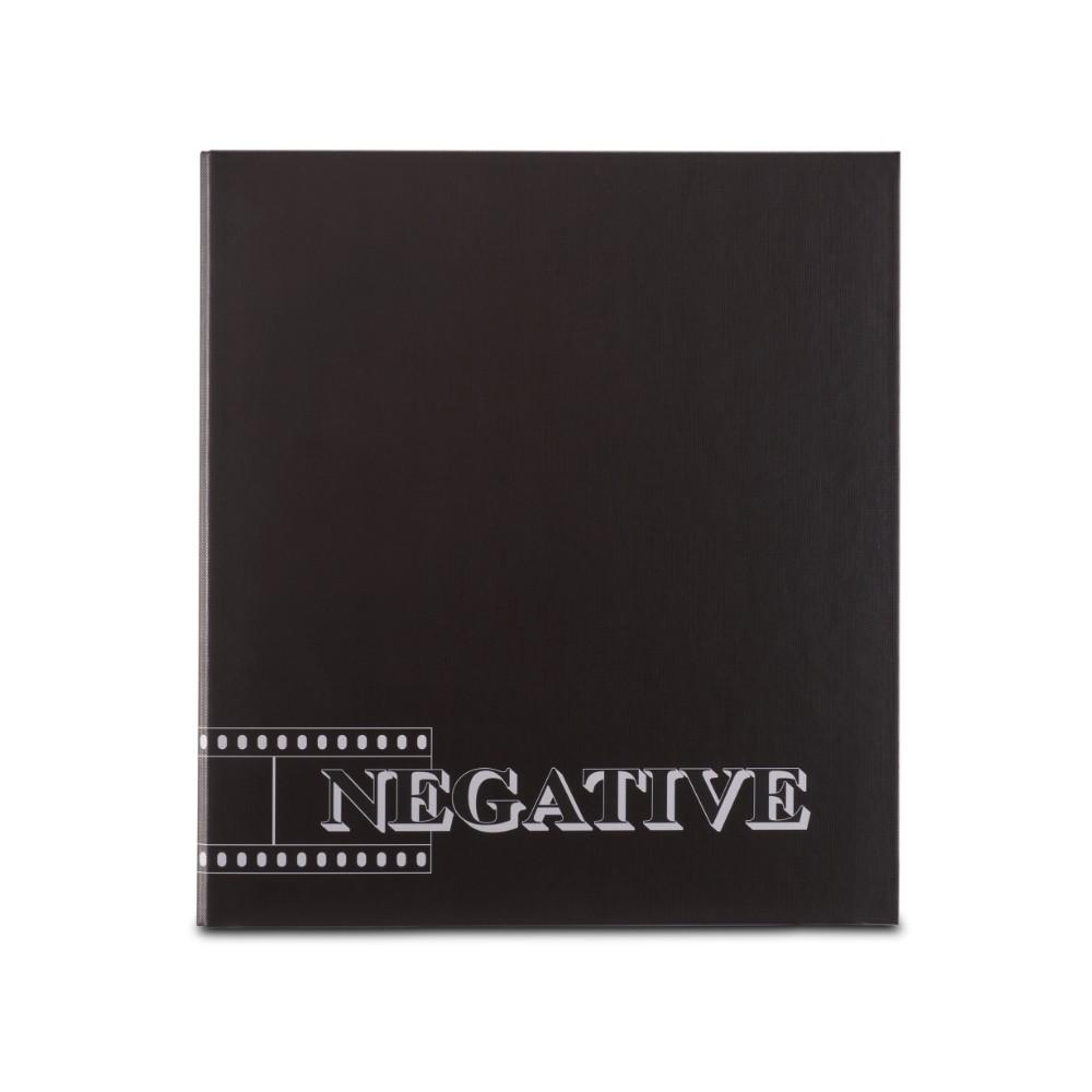 Hama Negative A4 Storage Ring Binder 4 Rings 3.9cm Spine Black Hama Negative A4 Storage Ring Binder 4 Rings 3.9cm Spine Black