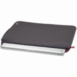 Hama Neoprene 15.6" Laptop Sleeve Case Grey Red Dirt & Scratch Resistant