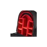 Hama Ohio Trolley Case with Notebook & Tablet Compartment, Dust Resistant, Rain Cover - Black/Red