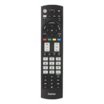 Hama Panasonic TV Universal IR Wireless Remote Control with Smart Buttons Black