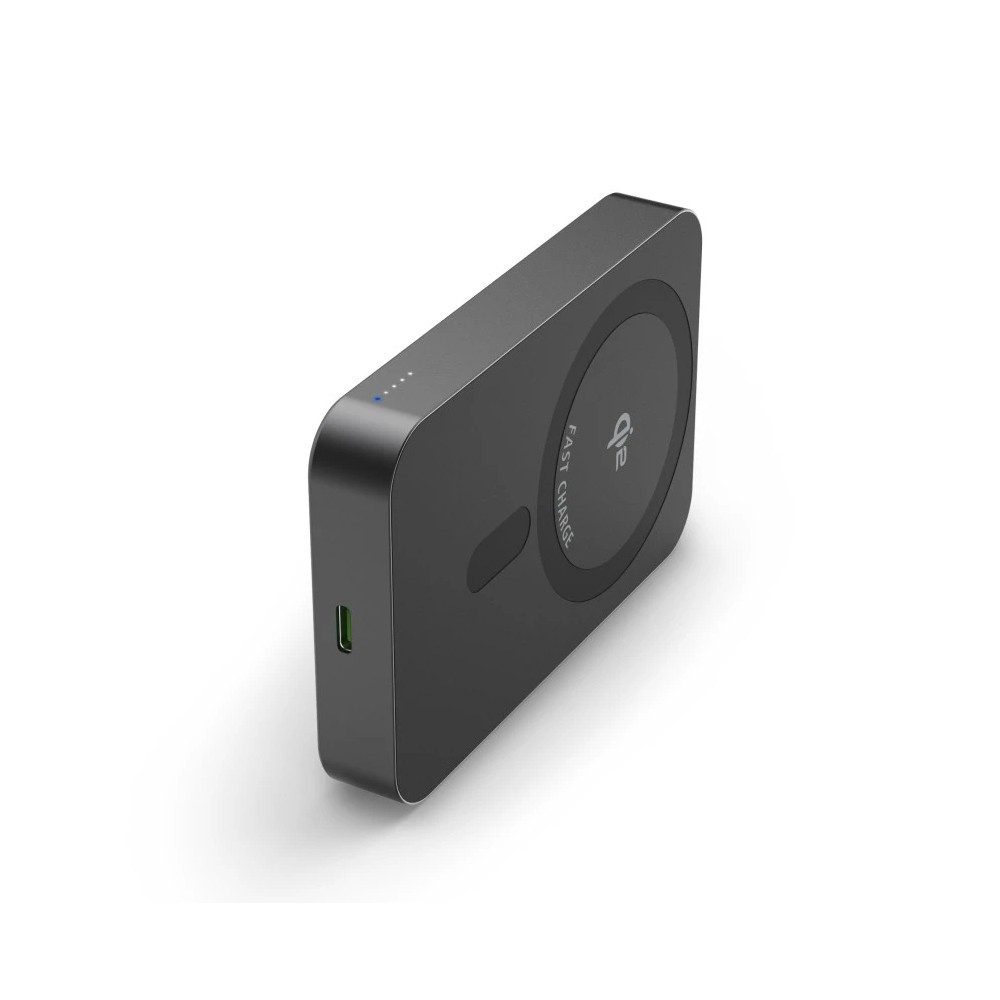 Hama Qi2 Wireless Power Pack 10000 mAh Magnetic Power Bank Fast Charging Anthracite Hama Qi2 Wireless Power Pack 10000 mAh Magnetic Power Bank Fast Charging Anthracite