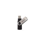 Hama Rotate 32GB USB 2.0 USB Type-A Swivel Flash Drive - Black