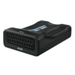 Hama Scart to HDMI Video Converter, Passive, 1080p, USB Powered, Black