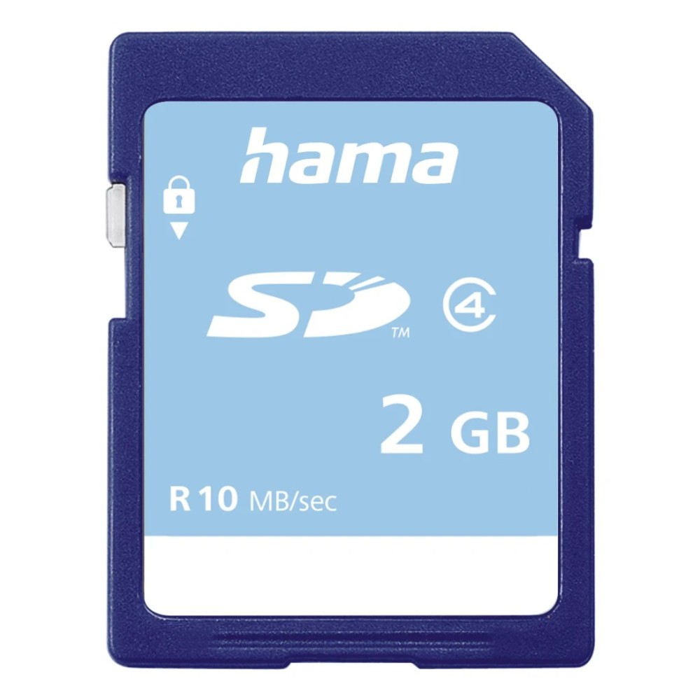 Hama SD Memory Card 2GB Class 4 10MB/s Hama SD Memory Card 2GB Class 4 10MB/s