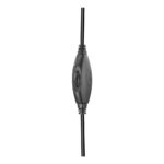 Hama Shell II Wired Circumaural Headphones, 3.5mm, 6.35mm, 2m Cable, Passive Noise Cancelling, Black/Dark Grey