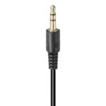 Hama ShellTV II Wired Over-Ear TV Headphones with 6m Cable, Passive Noise Cancelling, Black/Dark Grey