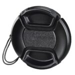 Hama Smart-Snap Digital Camera Lens Cap with Holder, Plastic, 52mm, Black