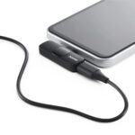Hama Smart Wireless USB-C Lavalier Microphone with Noise Reduction, Omnidirectional, Black