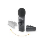 Hama Smart Wireless USB-C Lavalier Microphone with Noise Reduction, Omnidirectional, Black