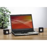 Hama Sonic Mobil 185 2.0 Wired PC Speakers 3W RMS, USB Type-A, 3.5mm, Black & Silver