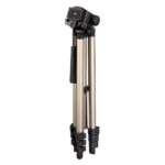 Hama Star 75 Tripod for Digital/Film Cameras - 125cm Max Height, 0.5kg Capacity, Aluminium, Champagne