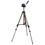 Hama Star 75 Tripod for Digital/Film Cameras - 125cm Max Height, 0.5kg Capacity, Aluminium, Champagne