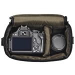 Hama Terra 130 Compact Camera Bag, Universal, Shoulder Strap, 20 x 10.5 x 16.5 cm, Grey