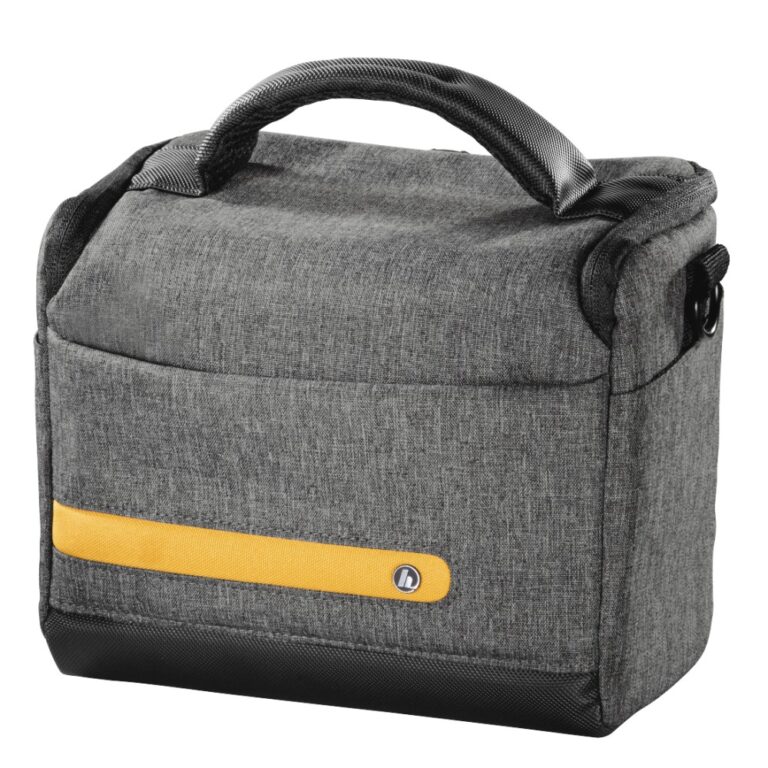 Hama Terra 130 Compact Camera Bag, Universal, Shoulder Strap, 20 x 10.5 x 16.5 cm, Grey