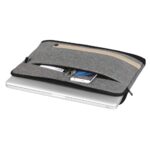 Hama Terra 13.3" Recycled Polyester Sleeve Case with Front Pocket - Grey