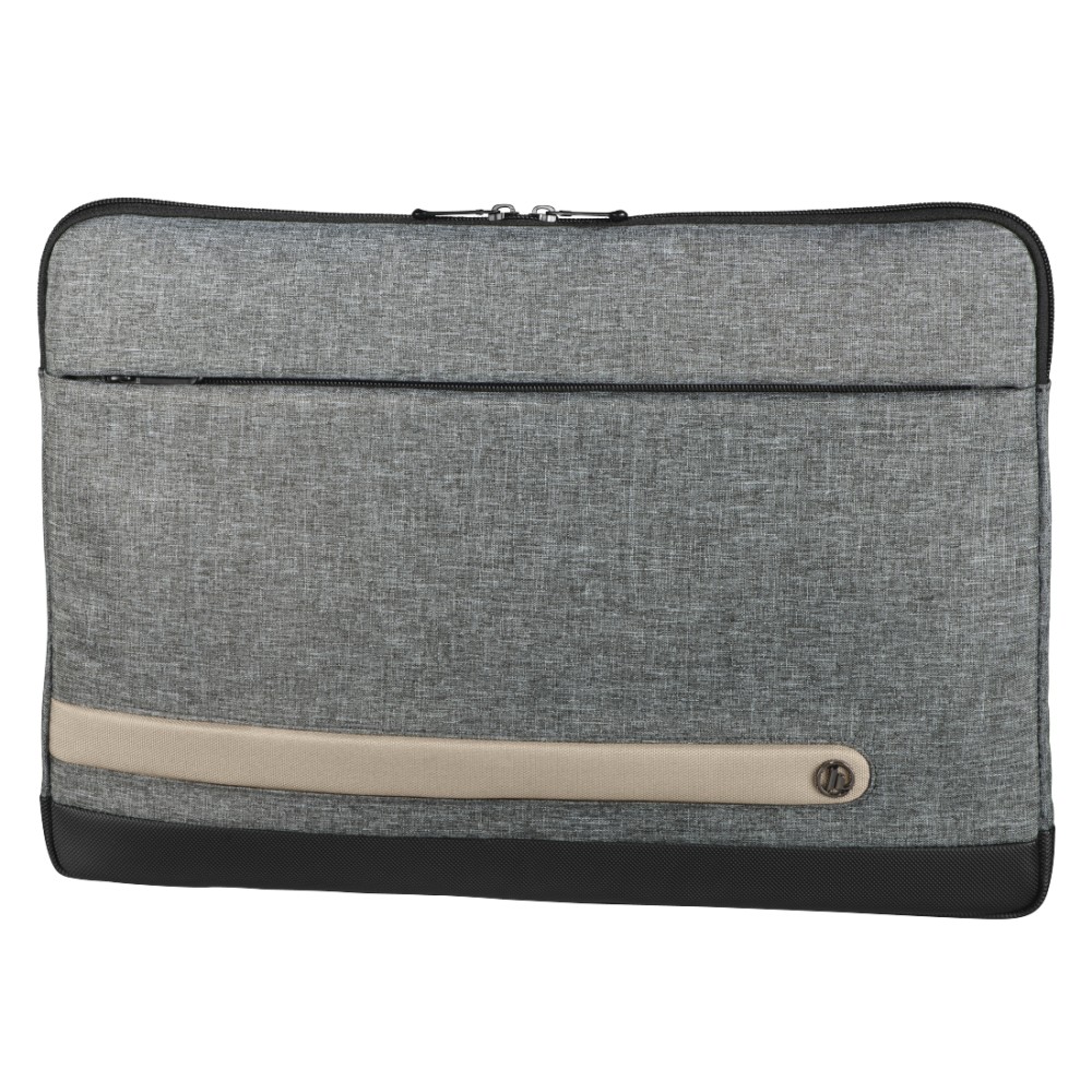 Hama Terra 13.3" Recycled Polyester Sleeve Case with Front Pocket - Grey Hama Terra 13.3" Recycled Polyester Sleeve Case with Front Pocket - Grey