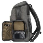 Hama Terra Backpack Universal Polyester Grey with Tablet Compartment and Rain Cover