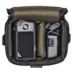 Hama Terra Compact Universal Case, Polyester, Grey, with Shoulder Strap and Side Pocket