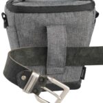 Hama Terra Universal Beltpack Case with Shoulder Strap & Side Pocket, Polyester, Grey