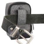 Hama Terra Universal Beltpack Case with Side Pocket - Grey, 65 x 30 x 110 mm
