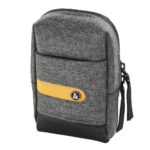 Hama Terra Universal Beltpack Case with Side Pocket - Grey, 65 x 30 x 110 mm
