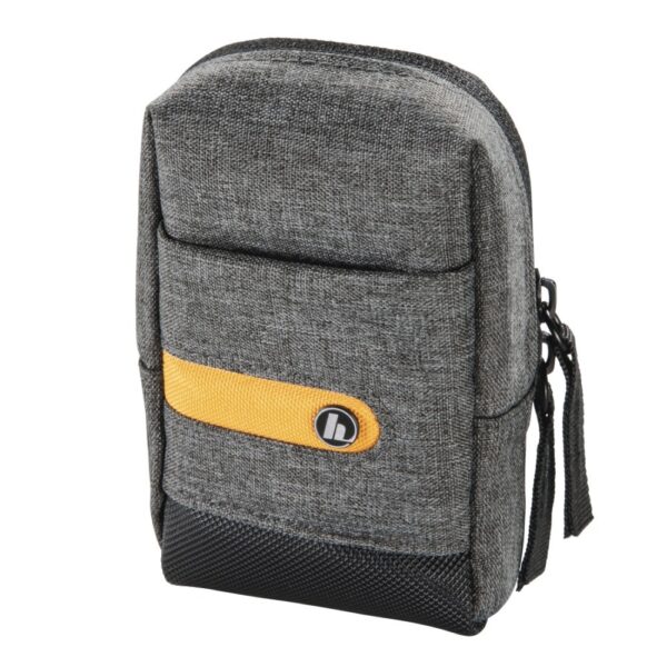 Hama Terra Universal Beltpack Case with Side Pocket - Grey, 65 x 30 x 110 mm